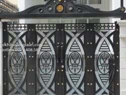 cửa cổng sắt mỹ thuật