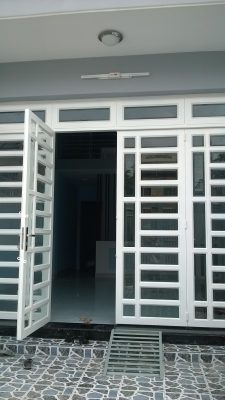 Cửa sắt pano 4 cánh đẹp