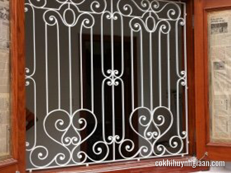 Mẫu khung bảo vệ bằng sắt cho cửa sổ, hàng rào có tuổi thọ lên đến vài chục năm